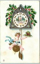 Postcard - Holiday Art Print - Greeting Card - Happy New Year picture