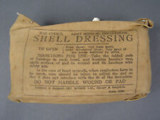 Original British WWII Large Wound Shell Dressing Bandage Dated June 1940 picture