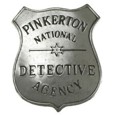 Pinkerton National Detective OLD WEST LAWMAN  BADGE Made in USA BGE-27 (FST SHP) picture