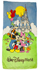 *VINTAGE* Walt Disney World Exclusive Mickey & Friends Beach Towel; BRAZIL picture