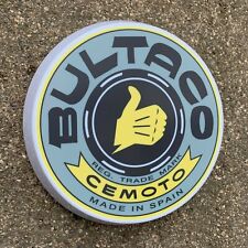 BULTACO TRIAL BIKE MOTORCYCLE LED ILLUMINATED WALL LIGHT SIGN GARAGE AUTOMOBILIA picture