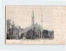 Postcard St. Thomas Catholic Church Jamaica Plain Boston Massachusetts USA picture