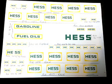 Various Hess Truck Stickers 1968 to 1978 picture