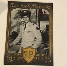 Elvis Presley By The Numbers Trading Card #65 Elvis In The Army picture