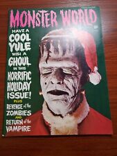 MONSTER WORLD #6 1966 Iconic Cover - High Grade picture