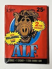 1987 Topps Alf Series 2 Cards, 1 Unopened Sealed Wax PACK From Wax Box, 5 Cards picture