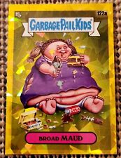 BROAD MAUD: 2021 Garbage Pail Kids GPK Sapphire S2 GOLD REFRACTOR (#4/15) SSP picture