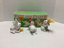 Fitz and Floyd Bunny Blooms Tumblers Easter in Box picture