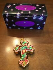 Christopher Radko 2006 Holly Cross Ornament  picture