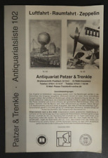 Aviation Zeppelin Space Travel Antique Patzer & Trenkle Book 2003 German picture