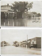 Two RPPCs of Flood Damage in Longmont Colorado June 1921 – Street Views picture