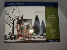 Dept 56 1 Royal Tree Court 2002 Holiday Gift Set #56.58506 in Original Box picture