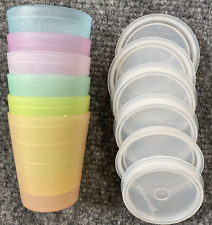5 Vintage Tupperware Mini Midgits Containers No 101 with Lids 2 oz Unused picture
