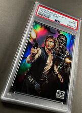 (PSA 10) 2021 Star Wars Galaxy #79, “The Rogue Years” Refractor picture