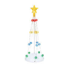 Department 56 Village Accessories Pole Christmas Tree Lit Figurine 9.25 Inch picture
