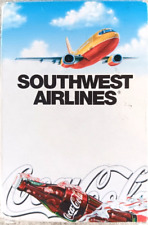 Vintage Southwest Airlines 1999 Coca Cola Playing Cards picture