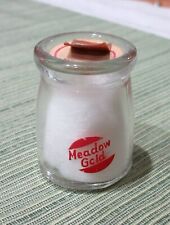 VINTAGE MEADOW GOLD DAIRY MINI CREAMER BOTTLE picture
