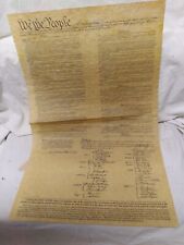 Documents of Freedom Copies of Original Documents on Parchment Paper lot of 4 picture