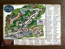 2010 Dollywood 25th Anniversary Theme Park Map / Poster 12x17 picture