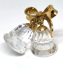 Swarovski Figurine Crystal Memories -Bells Gold 199478 picture