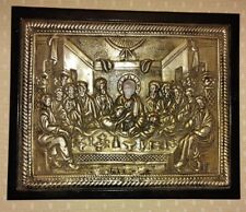 Byzantine Icon The Secret Supper Silver Orthodox Silver Icon picture