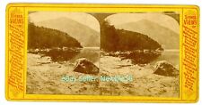 West Point NY - HUDSON RIVER SHORE TO STORM KING - c1880s Stereoview picture