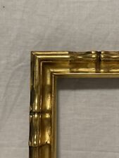 ANTIQUE FITs 11”x14” AMERICAN 1930 RIPPLE GOLD GILT ARTS & CRAFTS PICTURE FRAME picture