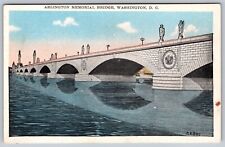 Arlington Memorial Bridge Washington DC Vintage Postcard c 1915 picture