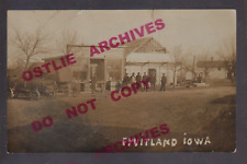Fruitland IOWA RPPC 1913 GENERAL STORE Construction nr Muscatine Columbus Jct. picture