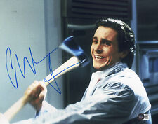 CHRISTIAN BALE SIGNED AUTOGRAPH 11X14 AMERICAN PSYCHO PHOTO BAS BECKETT COA picture