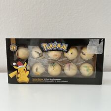 Official Pokemon Special Edition 10 Pack Mini Eevee Eeveelutions Ornaments picture