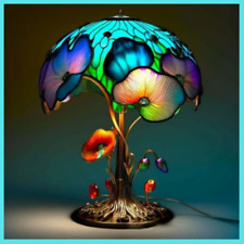 Multi-Color Flower Novelty Table Mushroom Lamp picture