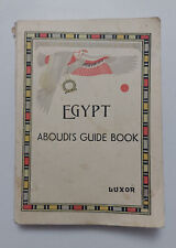 EGYPT 1963 Vintage TOURISTIC Book PHOTOS And VIP Information Tour VISIT EGYPT picture