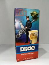 Vintage 1983 Star Wars- Return of the Jedi Dixie Cups. 94 count 5oz Open Box picture