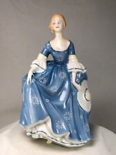 Delightful Royal Doulton Hilary Pale Blue Dress Peggy Davies Classics HN 2335 picture