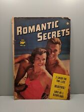 Fawcett ROMANTIC SECRETS  #35 Aug 1952 vintage comic VG/FN condition picture