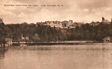 Vintage Postcard 1931 Granliden Hotel From The Lake Sunapee NH Pub By WF Morgan picture