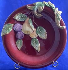 Fitz and Floyd Renaissance Collection Canape Plate 9-1/2