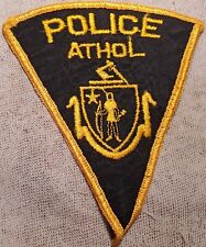 MA Athol Massachusetts Police Patch picture