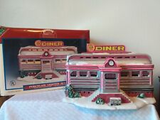 1998 Lemax Jukebox Junction Al's Diner  With Box No Cord picture
