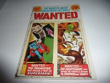 WANTED: The Most Dangerous Villains #9 DC Comics 1973 GA Reprints Glossy FN- 5.5 picture