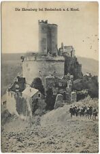 Castle Ruins - Ehrenburg Brodenbach - Mosel - Germany - 1913 Postcard - PC2915 picture