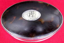 SUPERB QUALITY & CONDITION EARLY RARE LARGE GEORGIAN SNUFF / TOBACCO BOX c.1780 picture