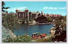 Mohonk Lake Mountain House View from Lake Shore Rd, Ulster New York  Postcard P4 picture