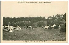 SCOUTING.n°2774.CAMP DES SCOUTS DE FRANCE.CHAUMONT.FETE DU GRAND PARDON.1934 picture