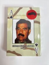 Iraqi Most Wanted Playing Cards Set Saddam Iraq Operation Enduring Freedom New picture