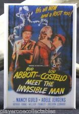 Abbott and Costello Meet the Invisible Man Movie Poster 2