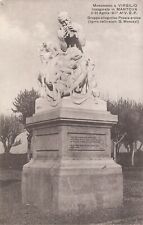 Mantua. ITALY - Allegorical Statue to Poetry in Monument to Virgil - ART picture