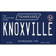 Knoxville Tennessee Blue Novelty Metal Magnet picture