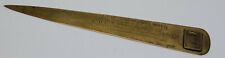 Vintage Scythes & Co. Ltd Scyco Dominion Waste Montreal Brass Letter Opener picture